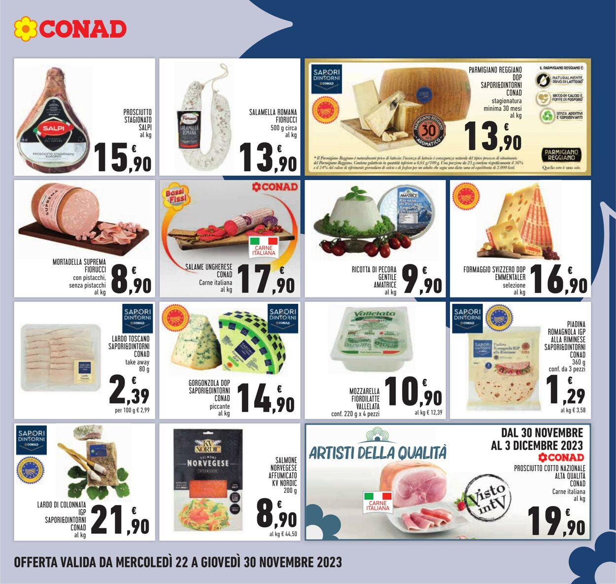 Volantino Conad 22.11.2023 - 30.11.2023