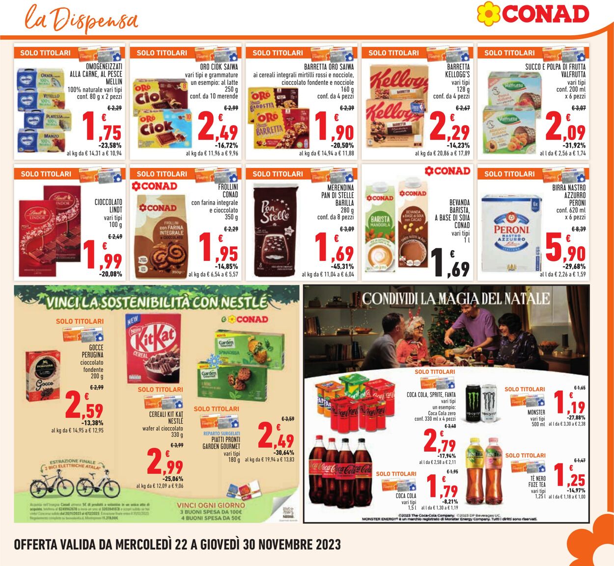 Volantino Conad 22.11.2023 - 30.11.2023