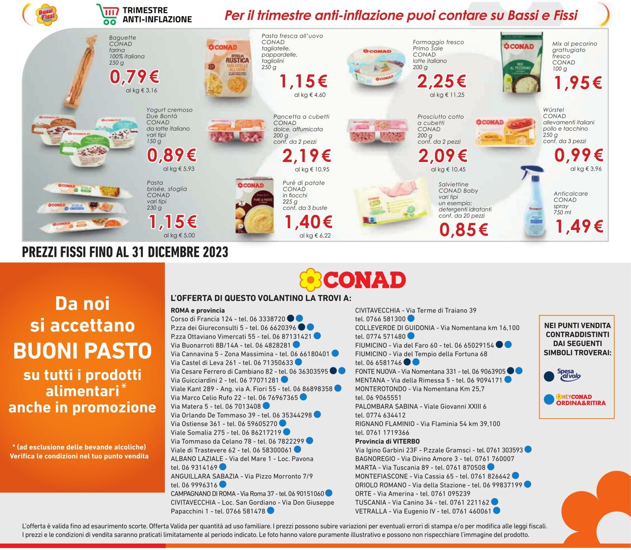 Volantino Conad 22.11.2023 - 30.11.2023