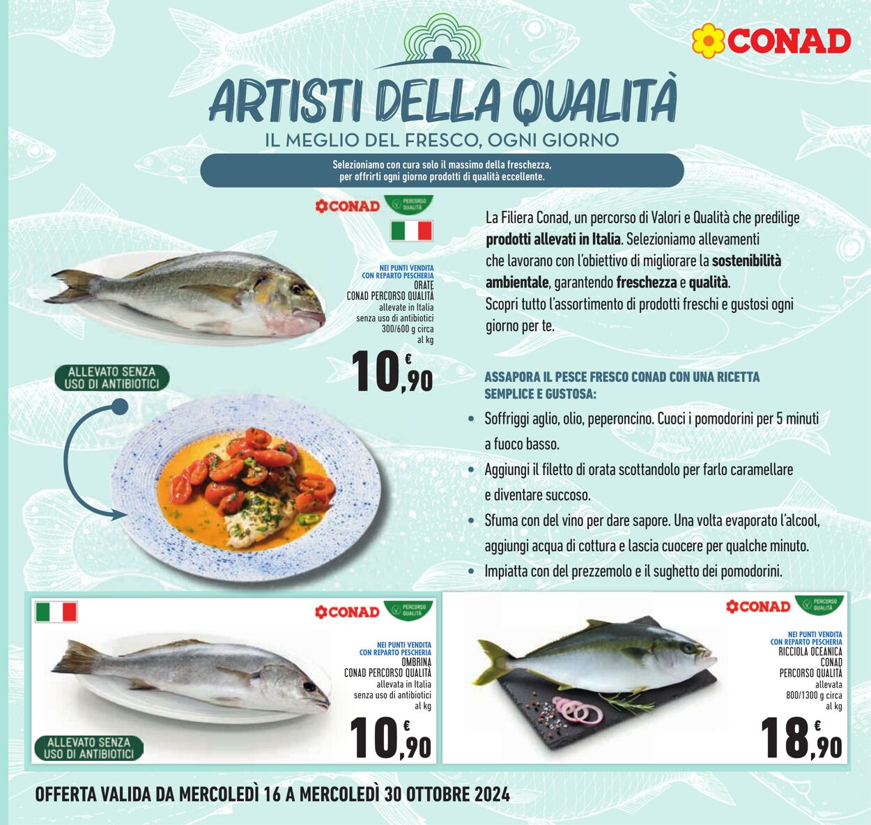 Volantino Conad 16.10.2024 - 30.10.2024