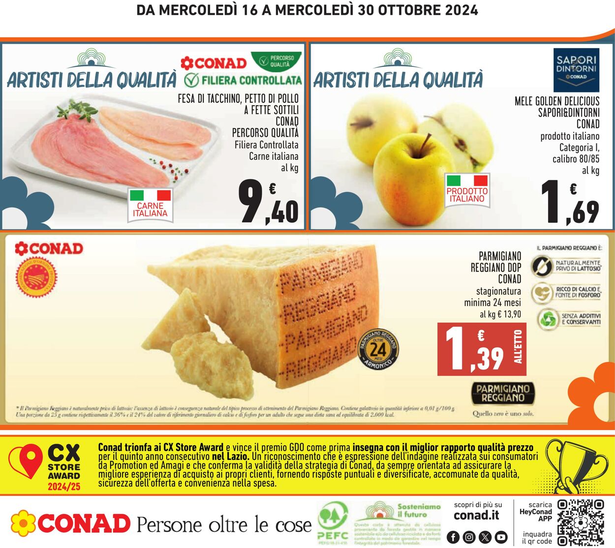 Volantino Conad 16.10.2024 - 30.10.2024