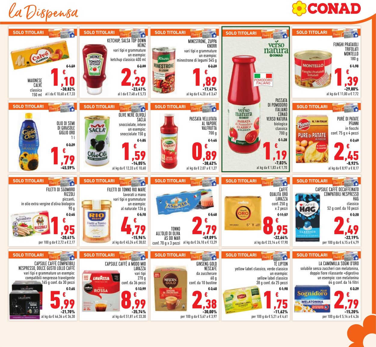 Volantino Conad 16.10.2024 - 30.10.2024