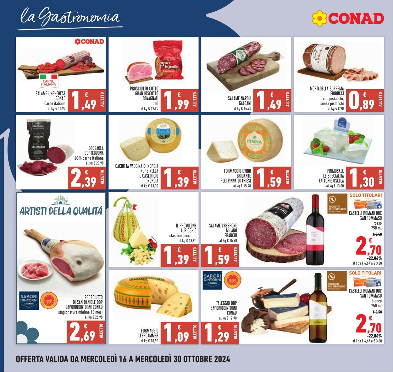 Volantino Conad 16.10.2024 - 30.10.2024