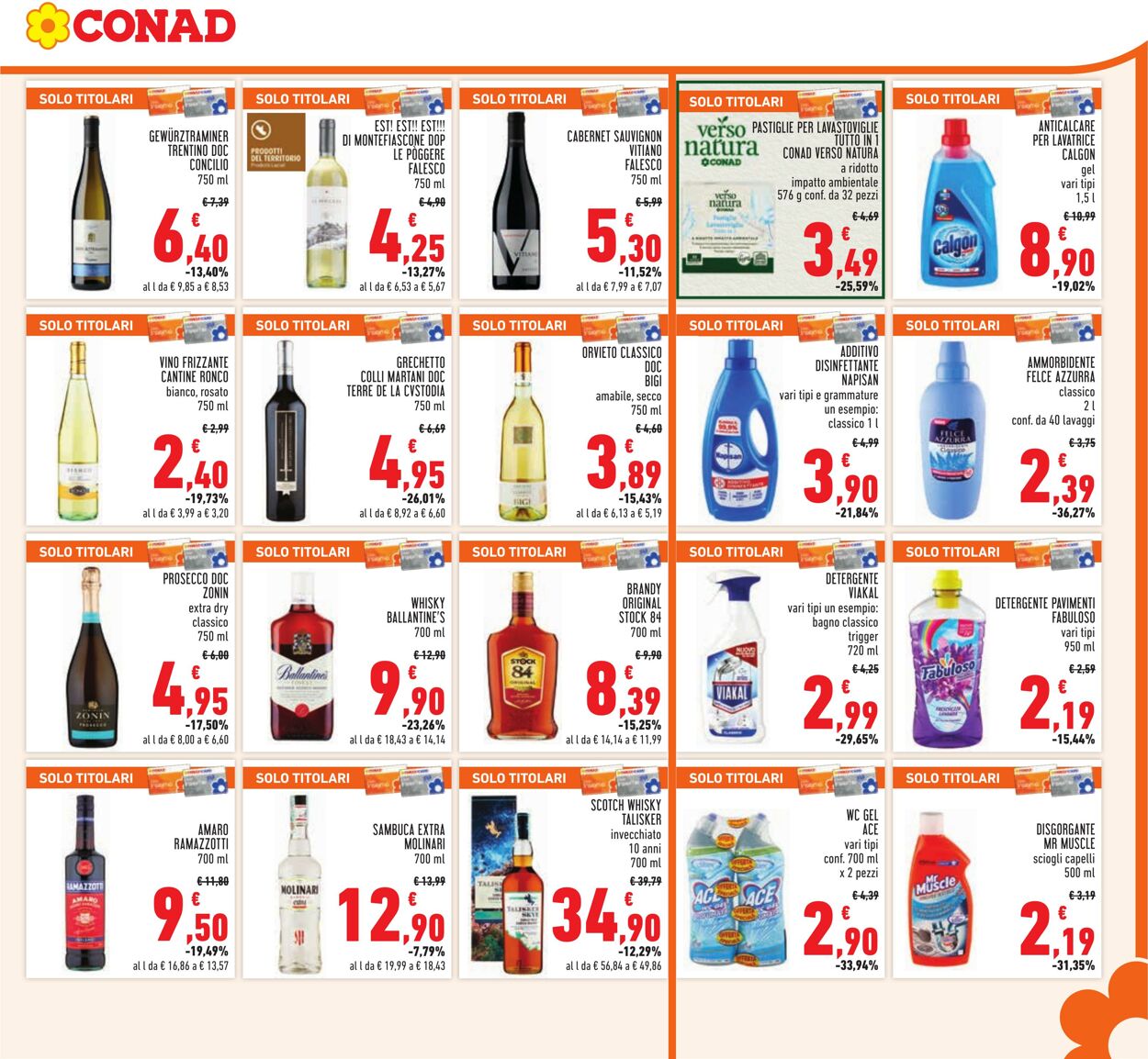 Volantino Conad 16.10.2024 - 30.10.2024