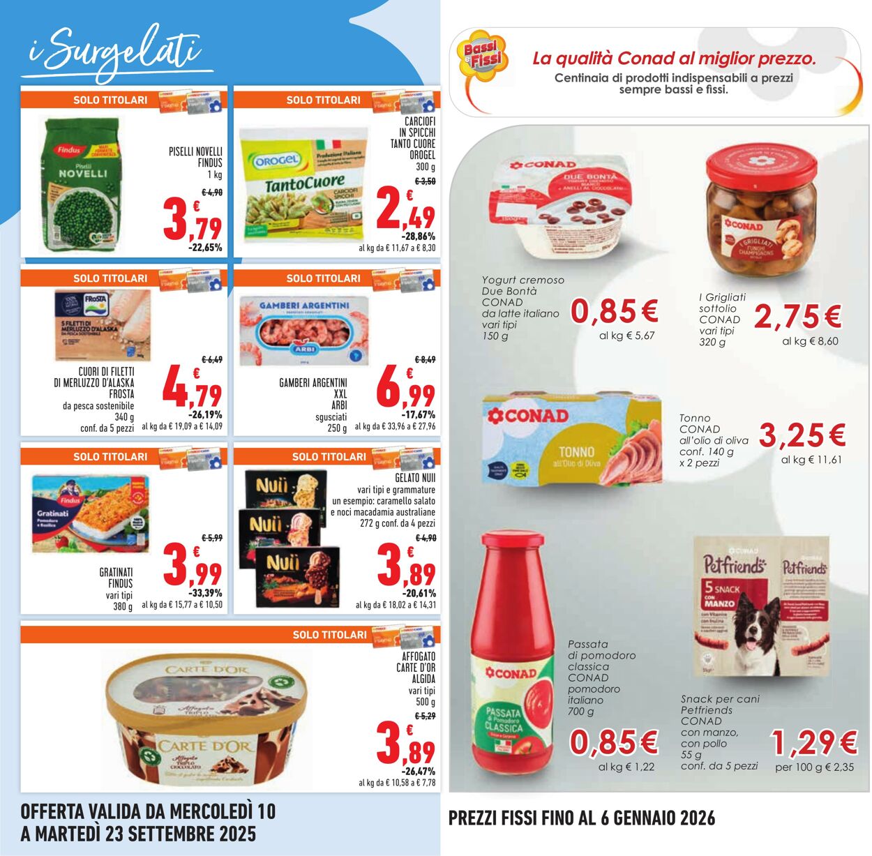 Volantino Conad 10.09.2025 - 10.09.2025
