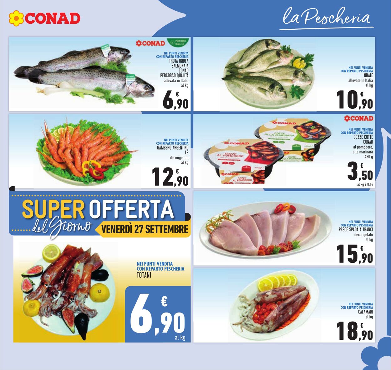 Volantino Conad 18.09.2024 - 01.10.2024