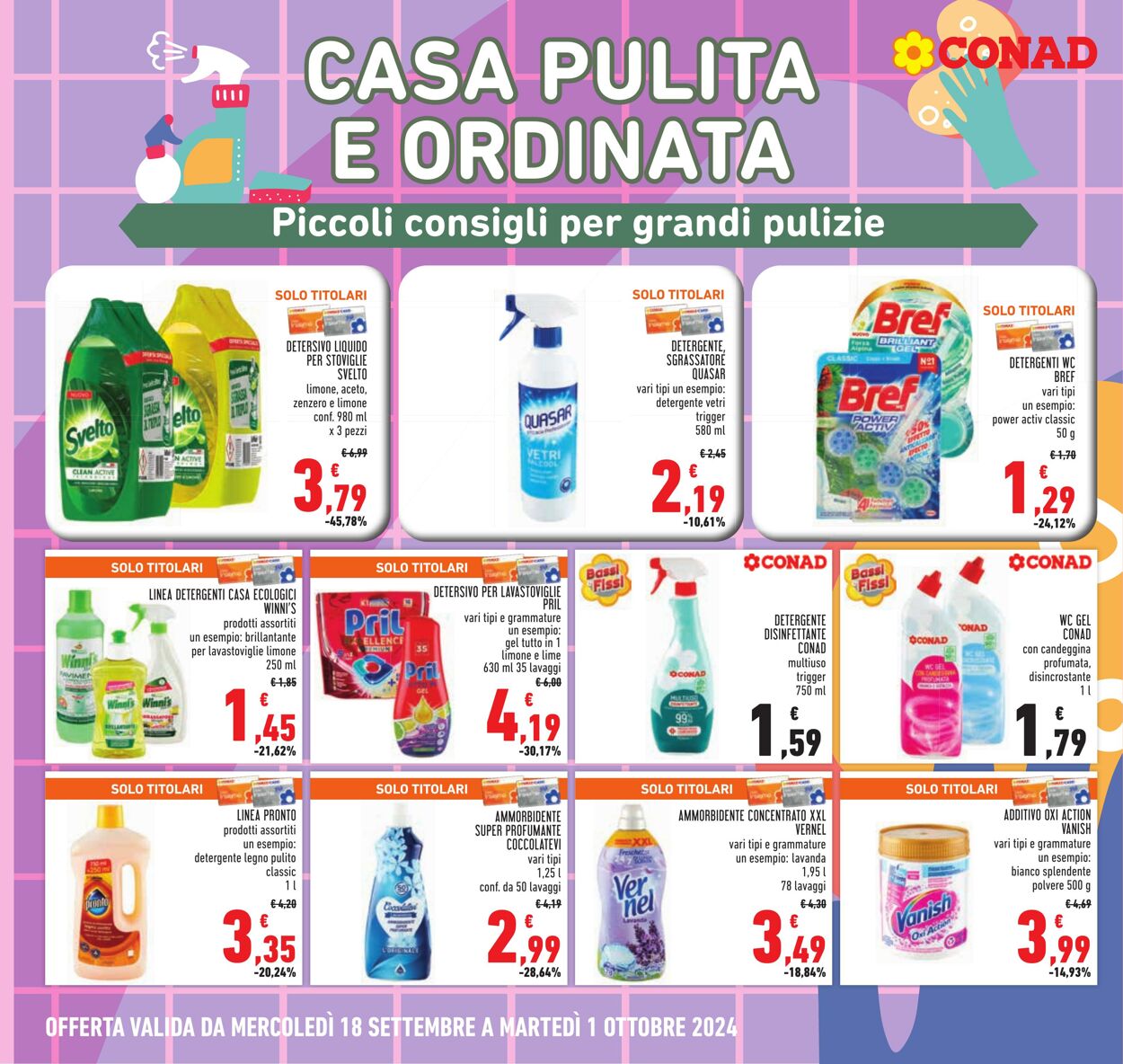 Volantino Conad 18.09.2024 - 01.10.2024