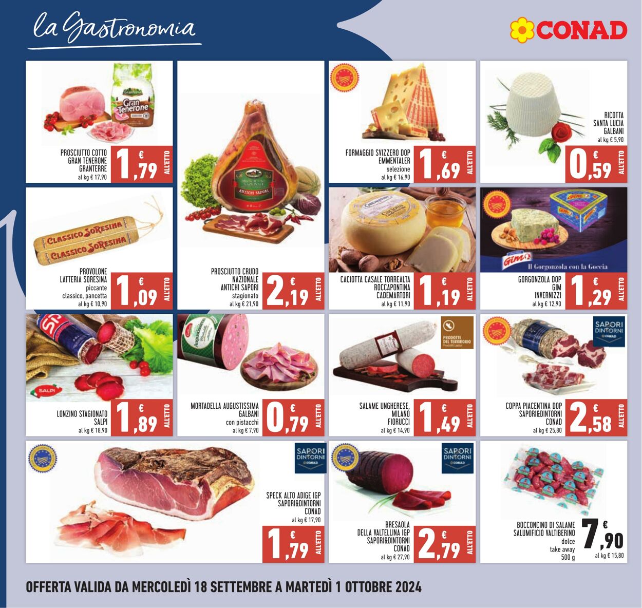 Volantino Conad 18.09.2024 - 01.10.2024