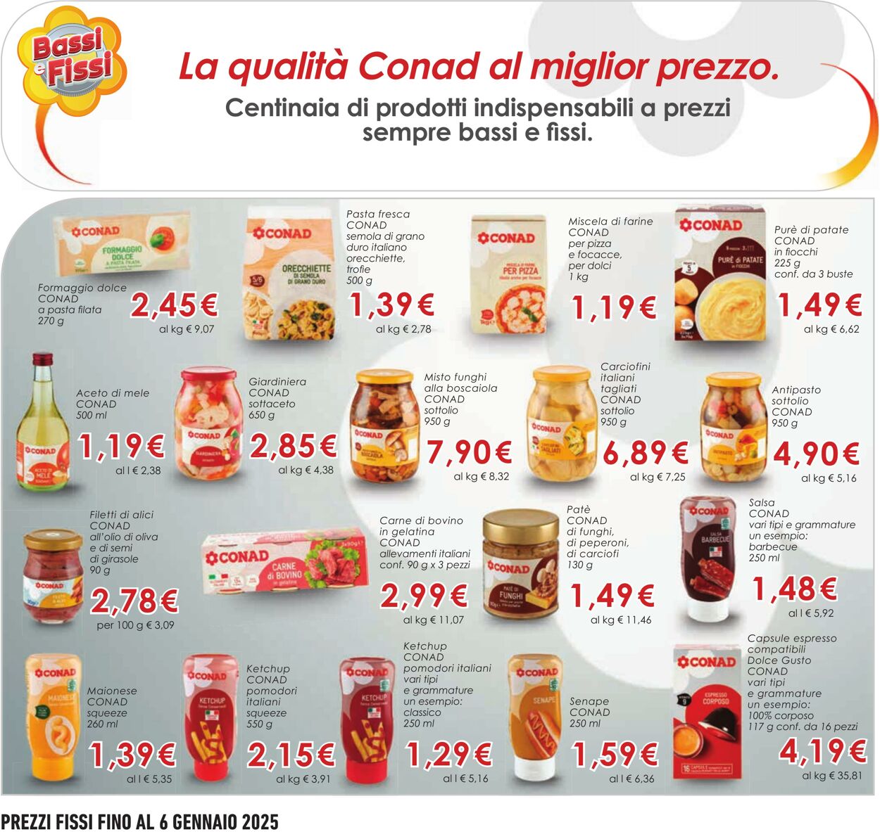 Volantino Conad 18.09.2024 - 01.10.2024