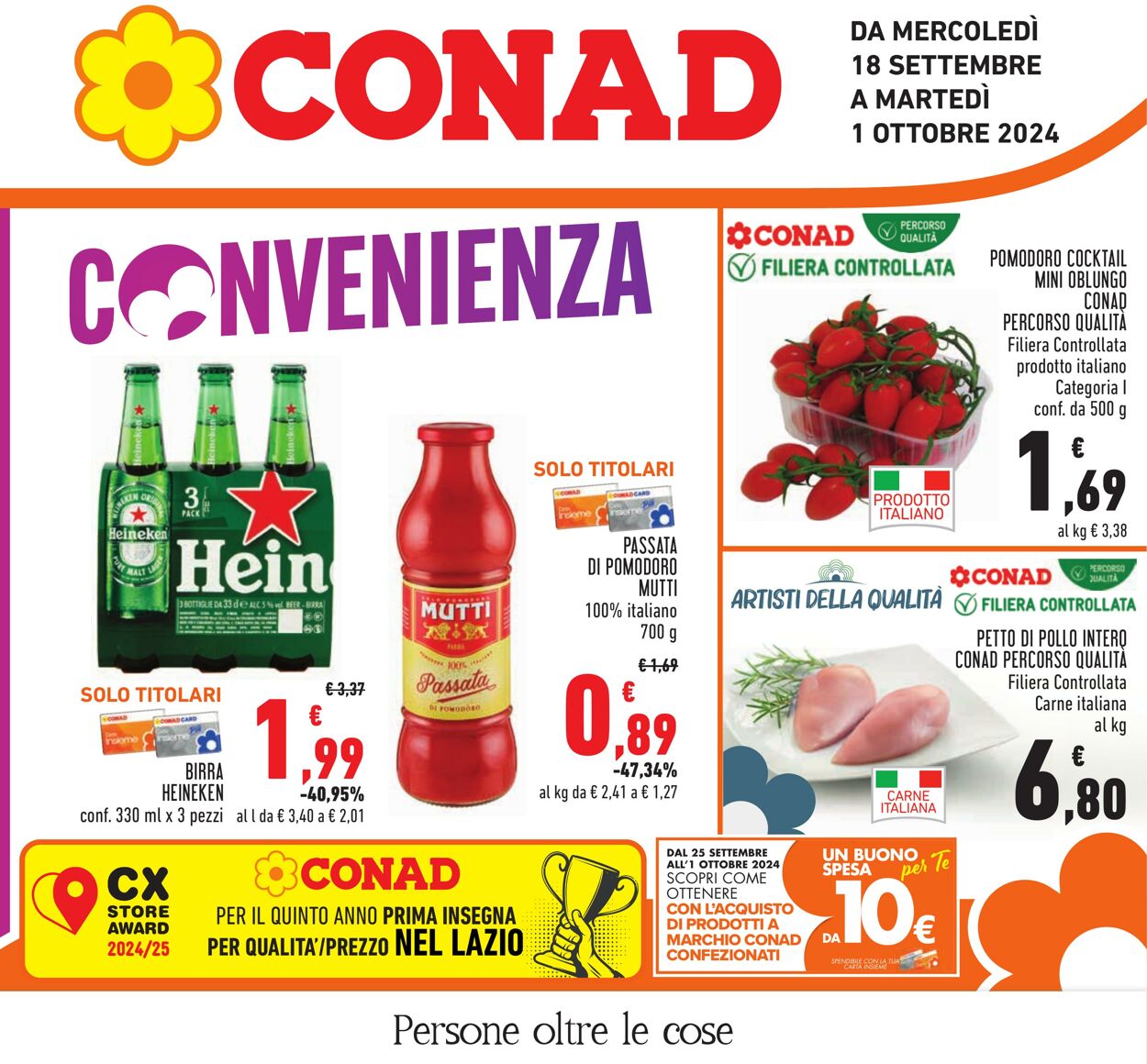 Volantino Conad 18.09.2024 - 01.10.2024