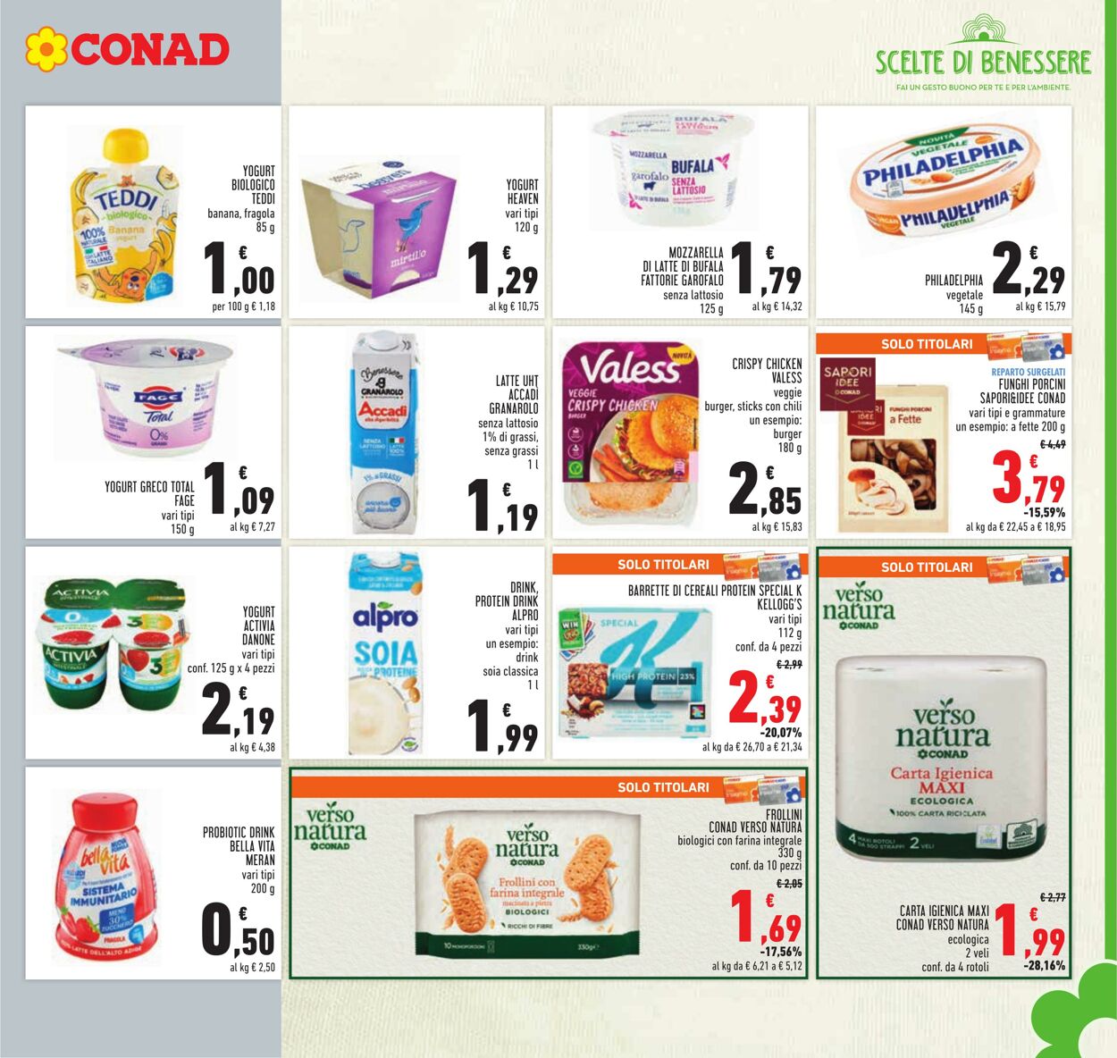 Volantino Conad 18.09.2024 - 01.10.2024