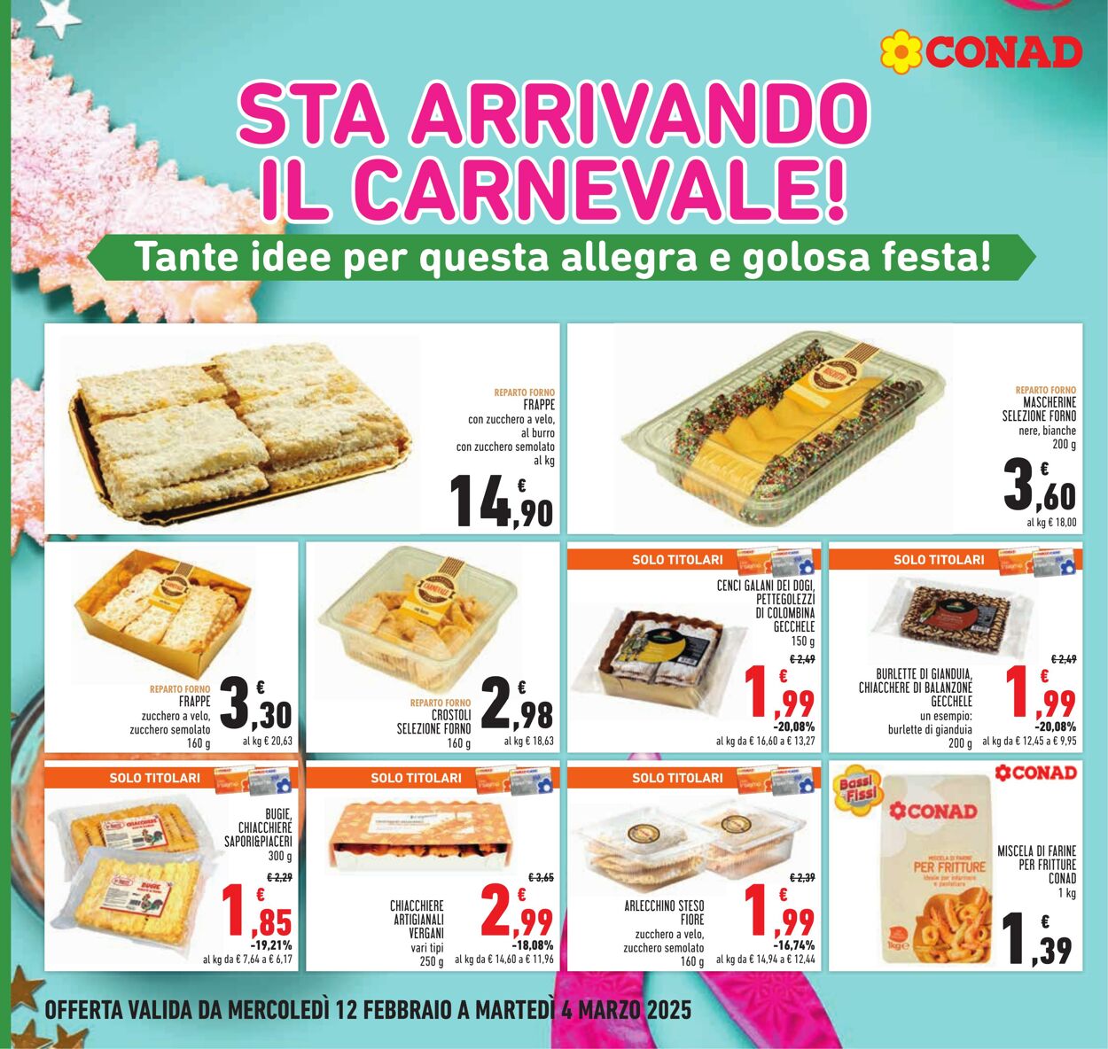 Volantino Conad 12.02.2025 - 26.02.2025