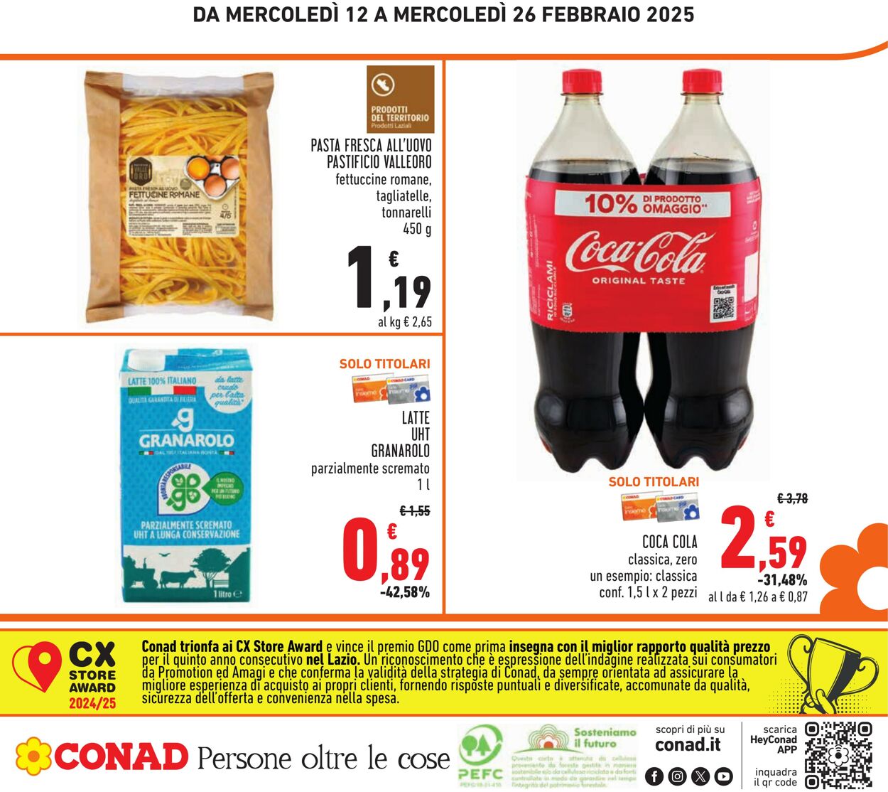 Volantino Conad 12.02.2025 - 26.02.2025