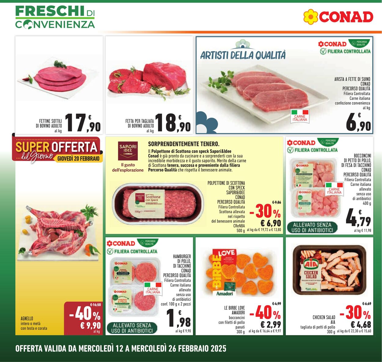 Volantino Conad 12.02.2025 - 26.02.2025