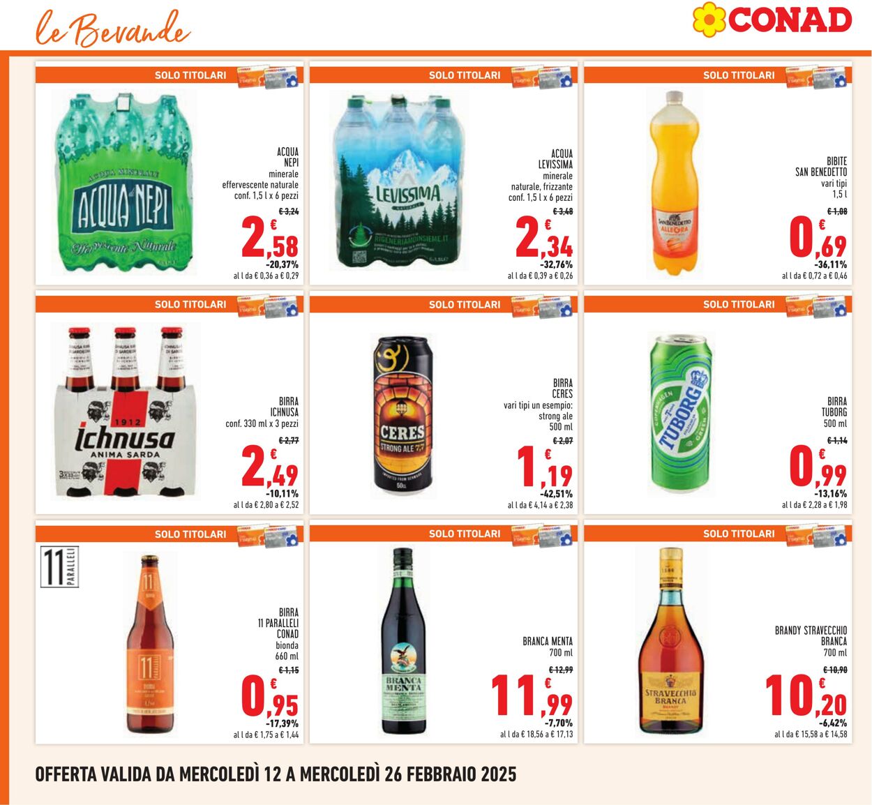 Volantino Conad 12.02.2025 - 26.02.2025