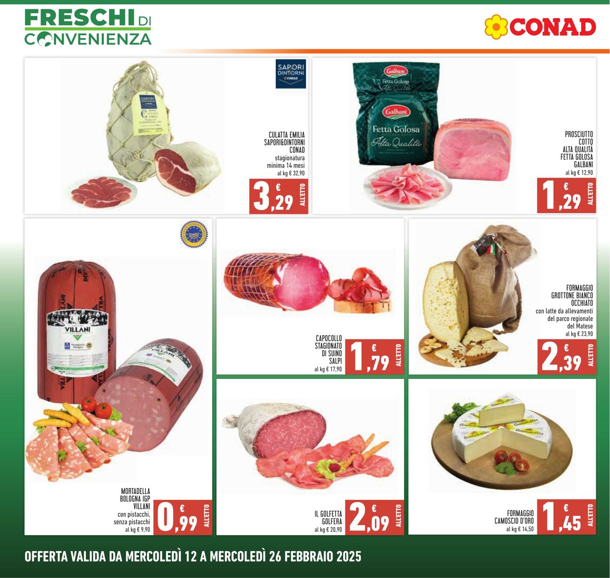 Volantino Conad 12.02.2025 - 26.02.2025