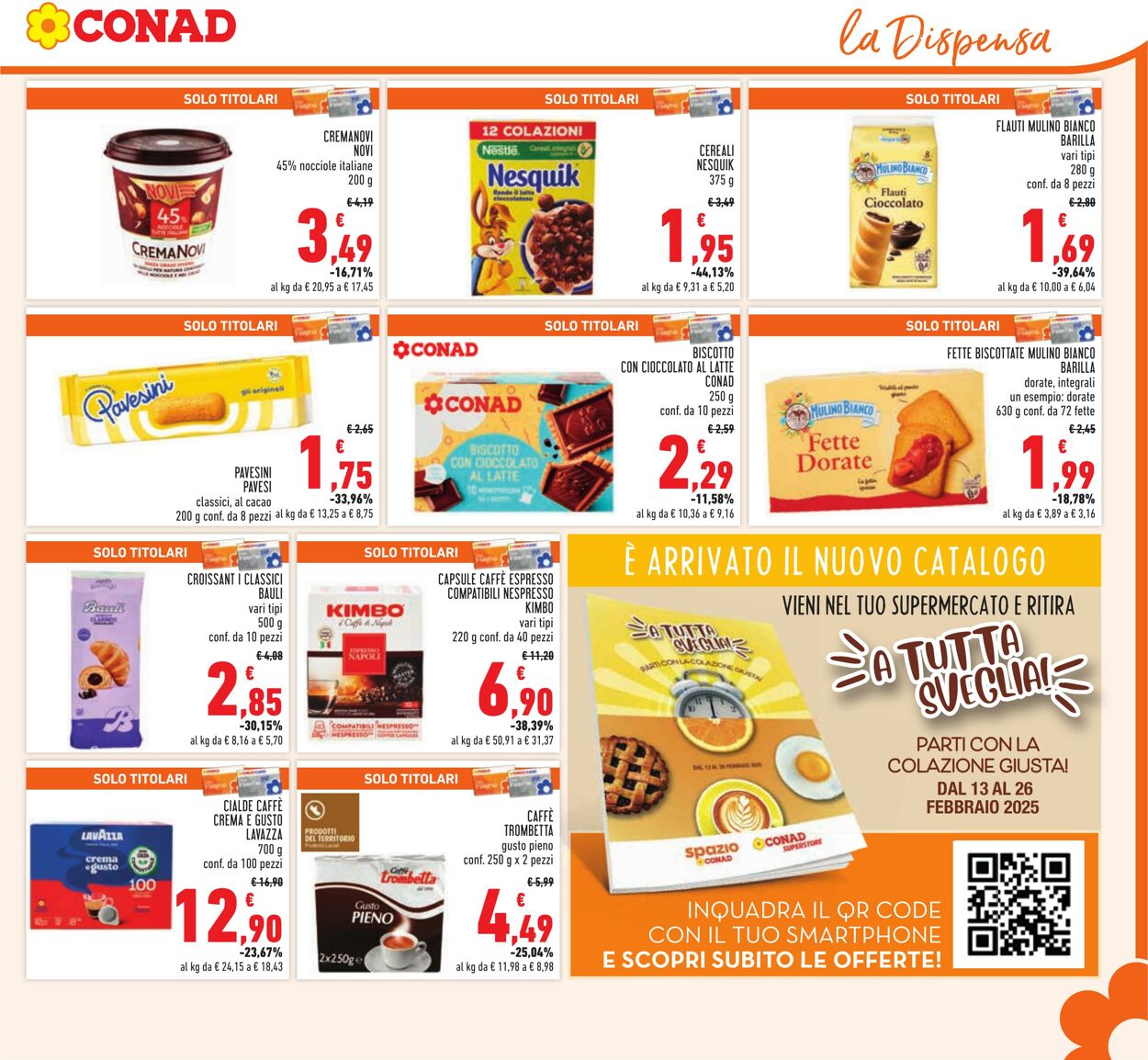 Volantino Conad 12.02.2025 - 26.02.2025