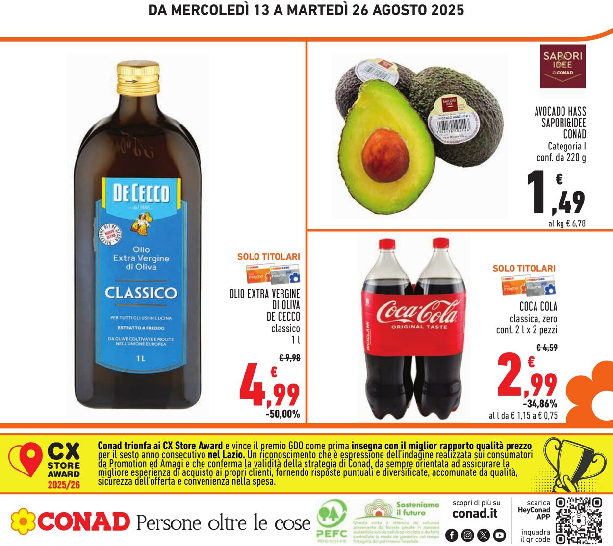Volantino Conad 08.08.2025 - 08.08.2025