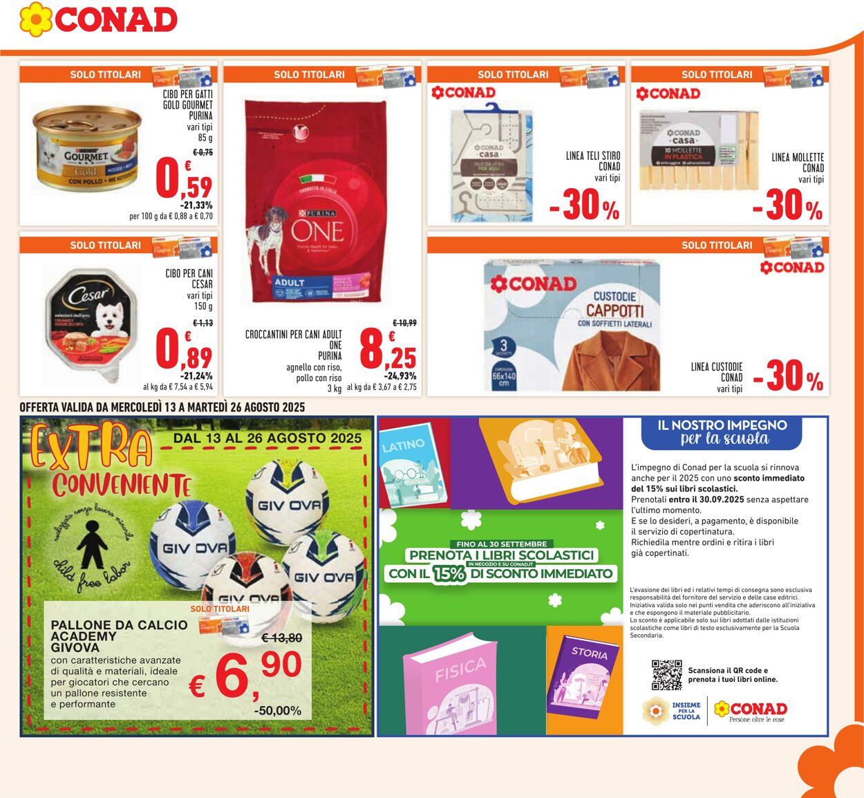 Volantino Conad 08.08.2025 - 08.08.2025