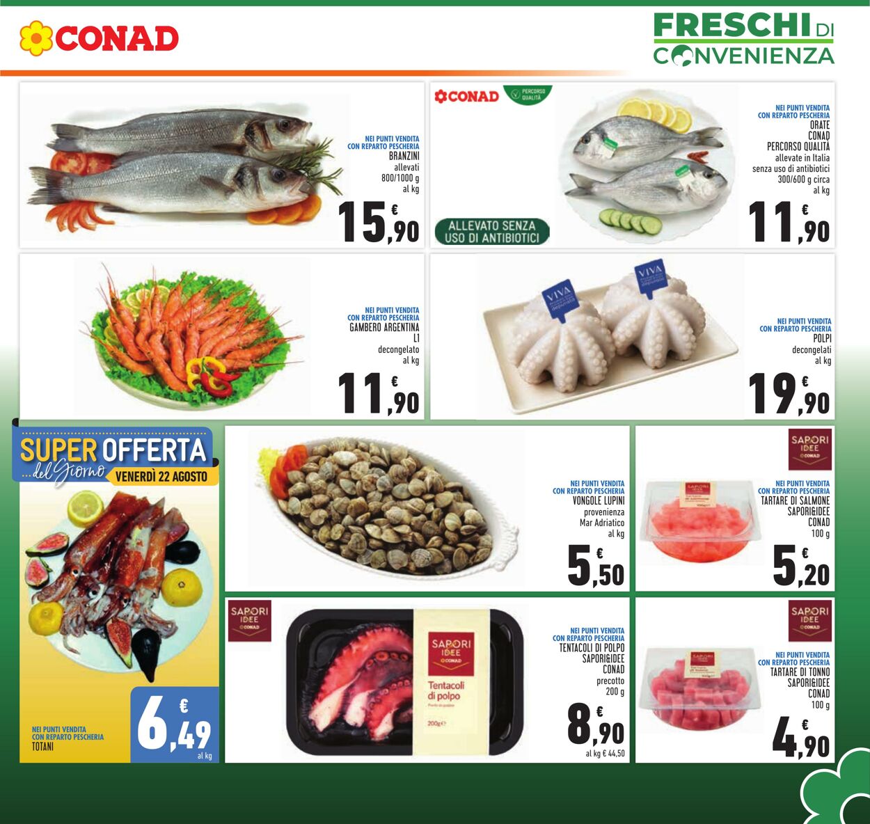 Volantino Conad 08.08.2025 - 08.08.2025