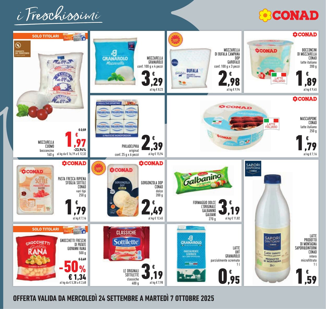 Volantino Conad 03.10.2025 - 03.10.2025