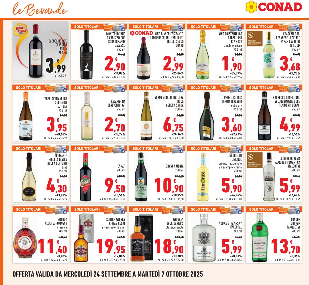 Volantino Conad 03.10.2025 - 03.10.2025