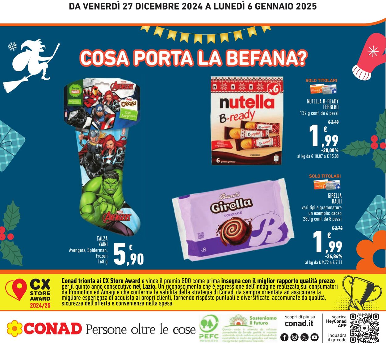 Volantino Conad 27.12.2024 - 06.01.2025