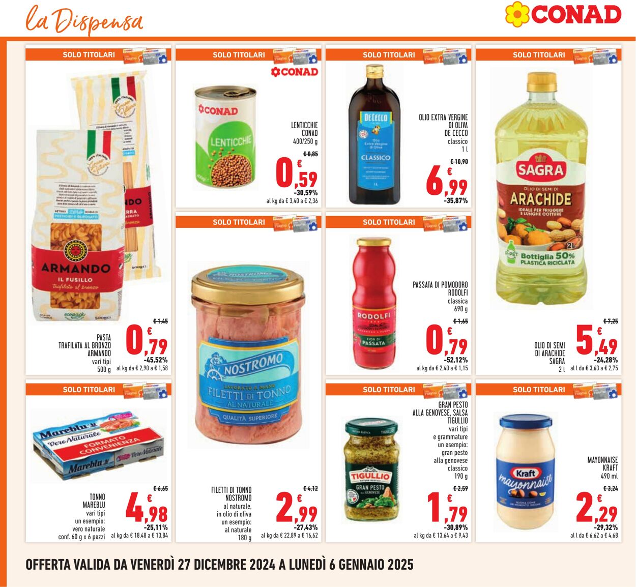 Volantino Conad 27.12.2024 - 06.01.2025