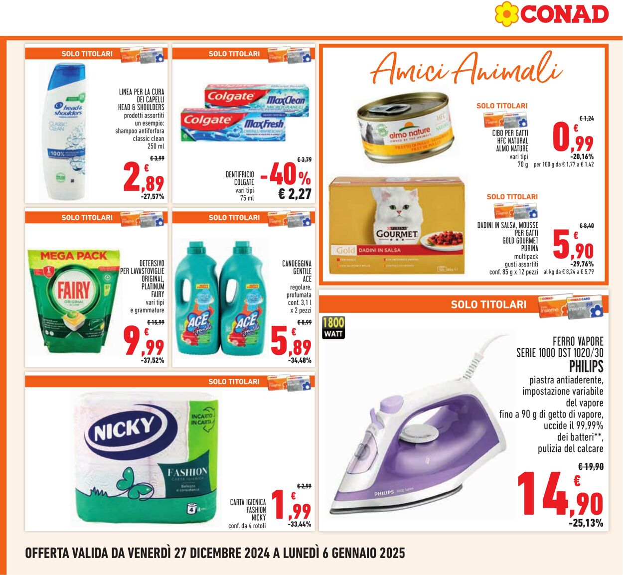 Volantino Conad 27.12.2024 - 06.01.2025