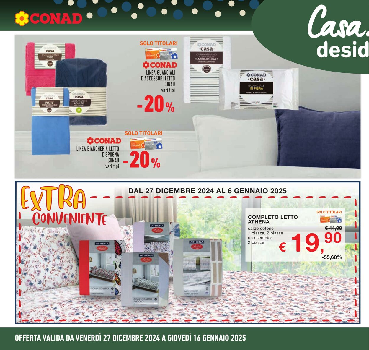 Volantino Conad 27.12.2024 - 06.01.2025