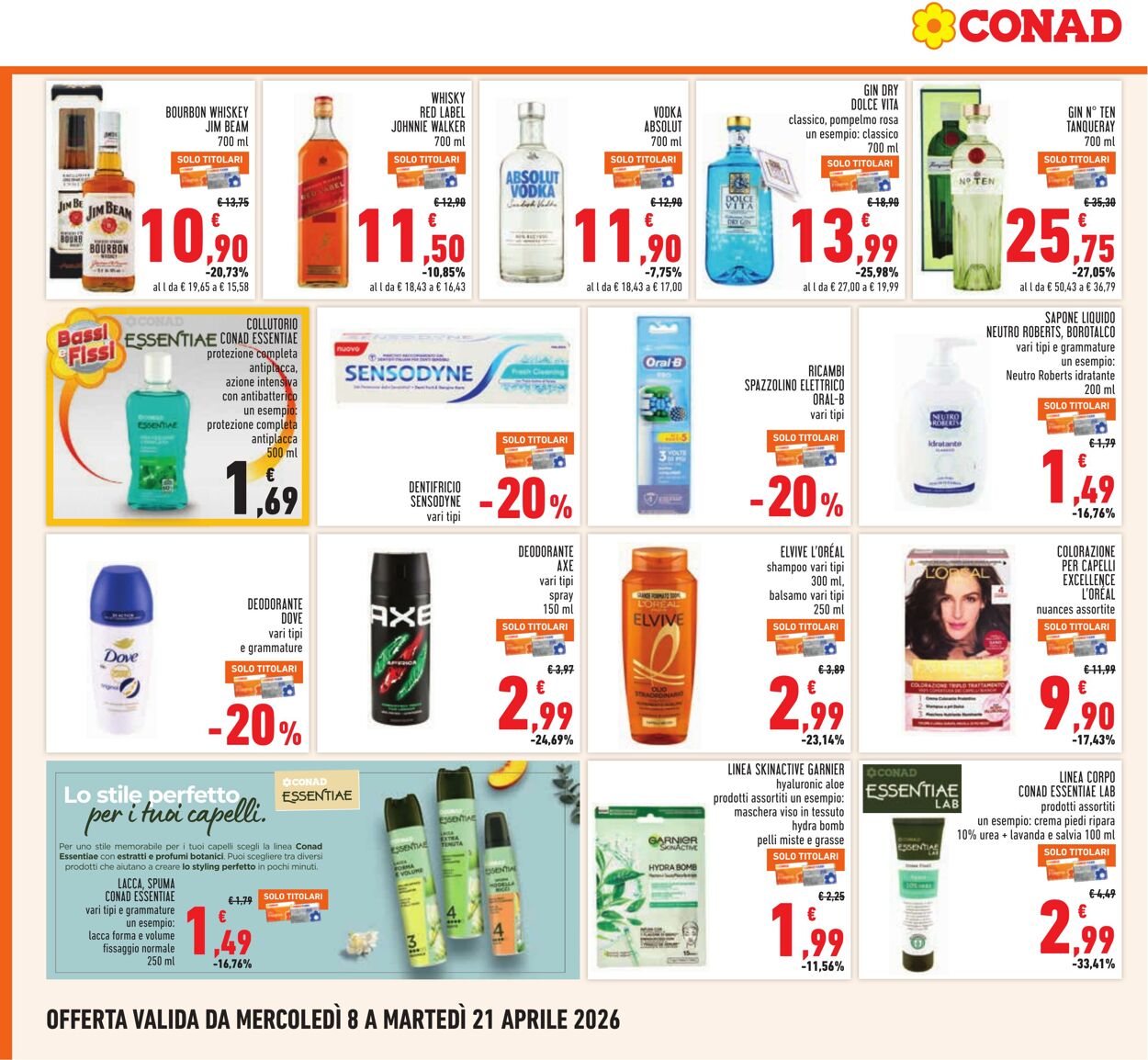 Volantino Conad 08.03.2026 - 21.04.2026