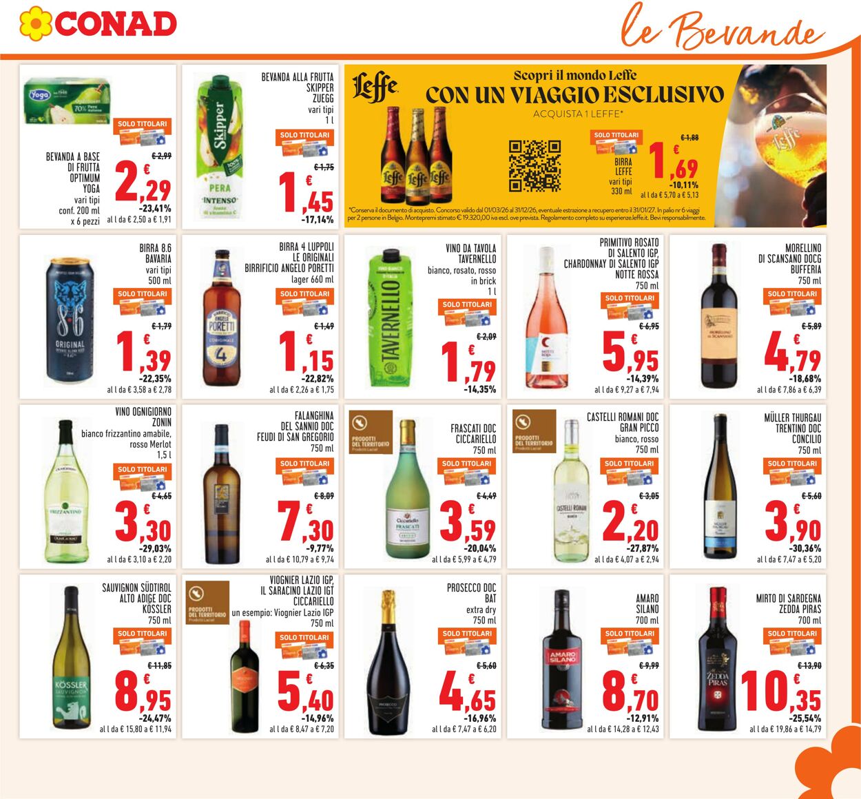 Volantino Conad 08.03.2026 - 21.04.2026