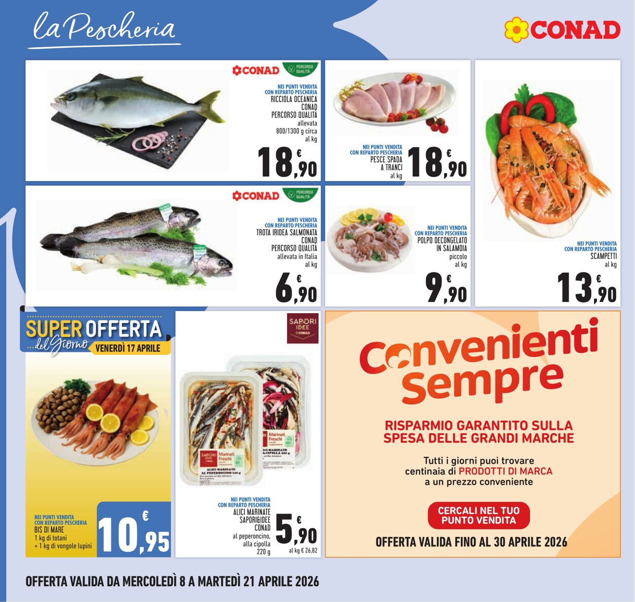 Volantino Conad 08.03.2026 - 21.04.2026