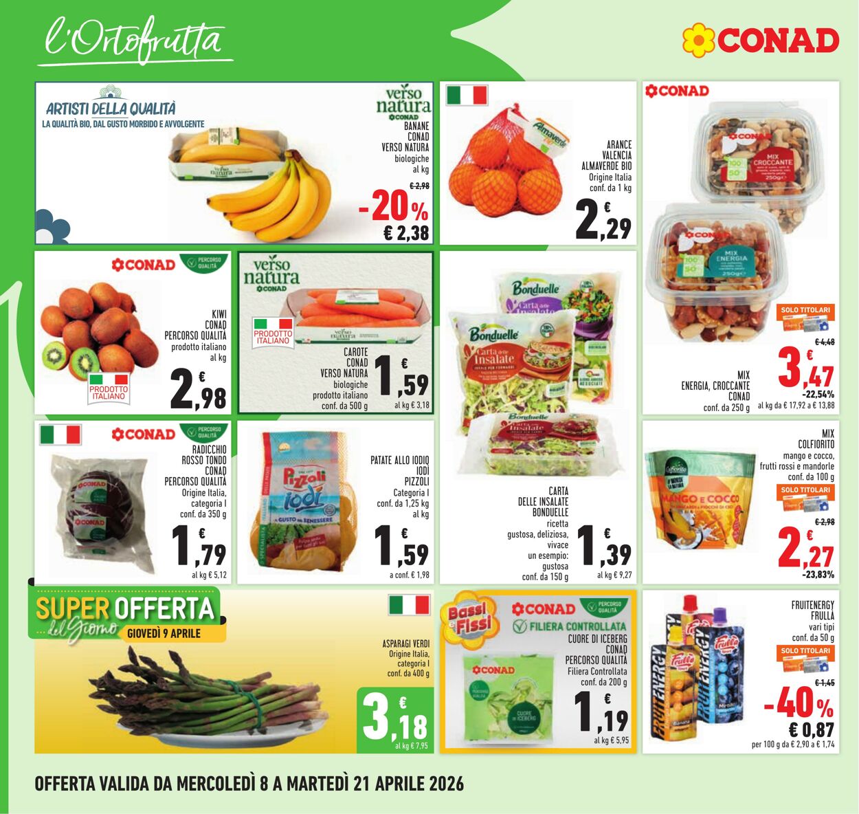 Volantino Conad 08.03.2026 - 21.04.2026
