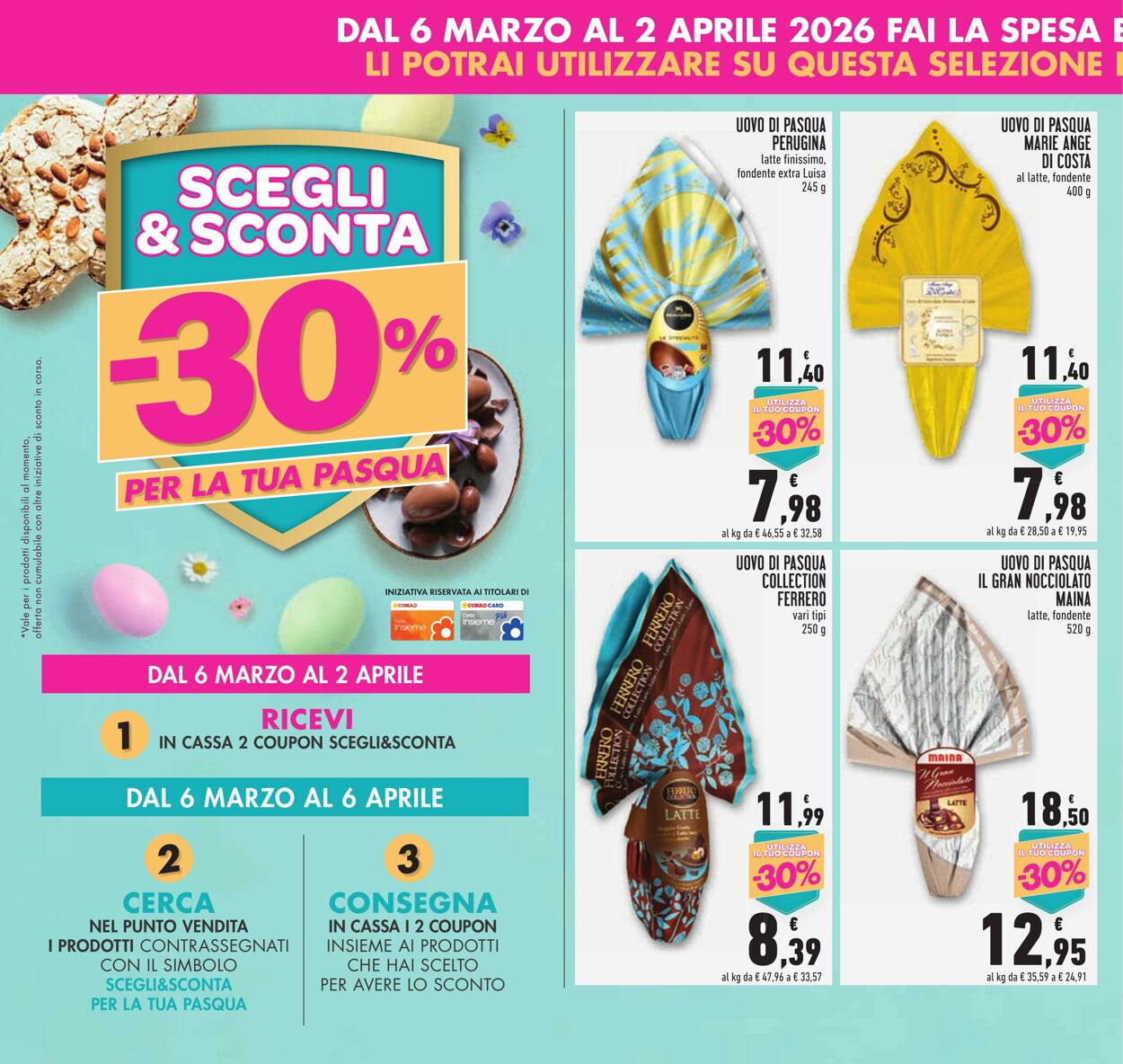 Volantino Conad 11.03.2026 - 24.03.2026