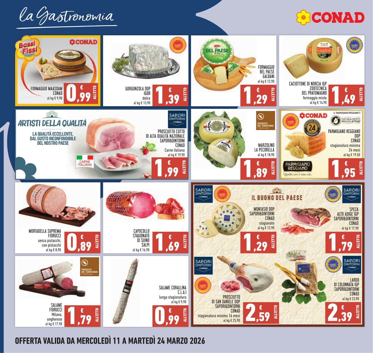 Volantino Conad 11.03.2026 - 24.03.2026