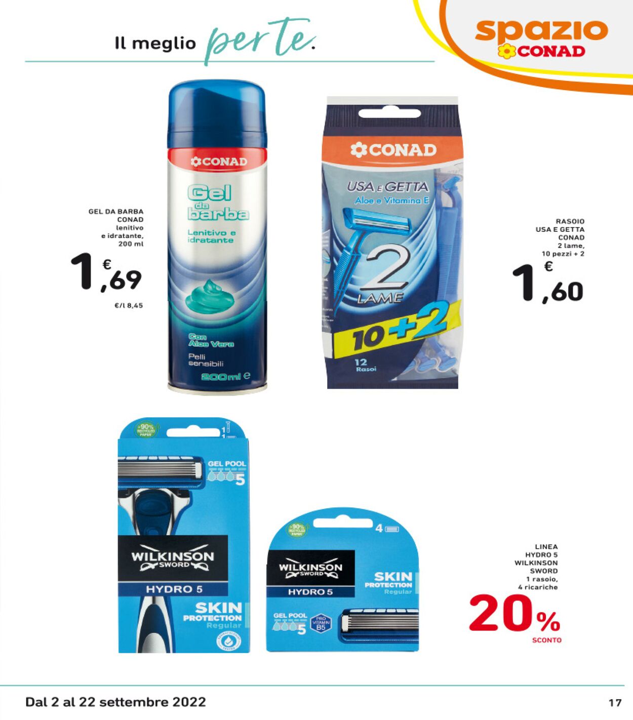 Volantino Conad 02.09.2022 - 22.09.2022