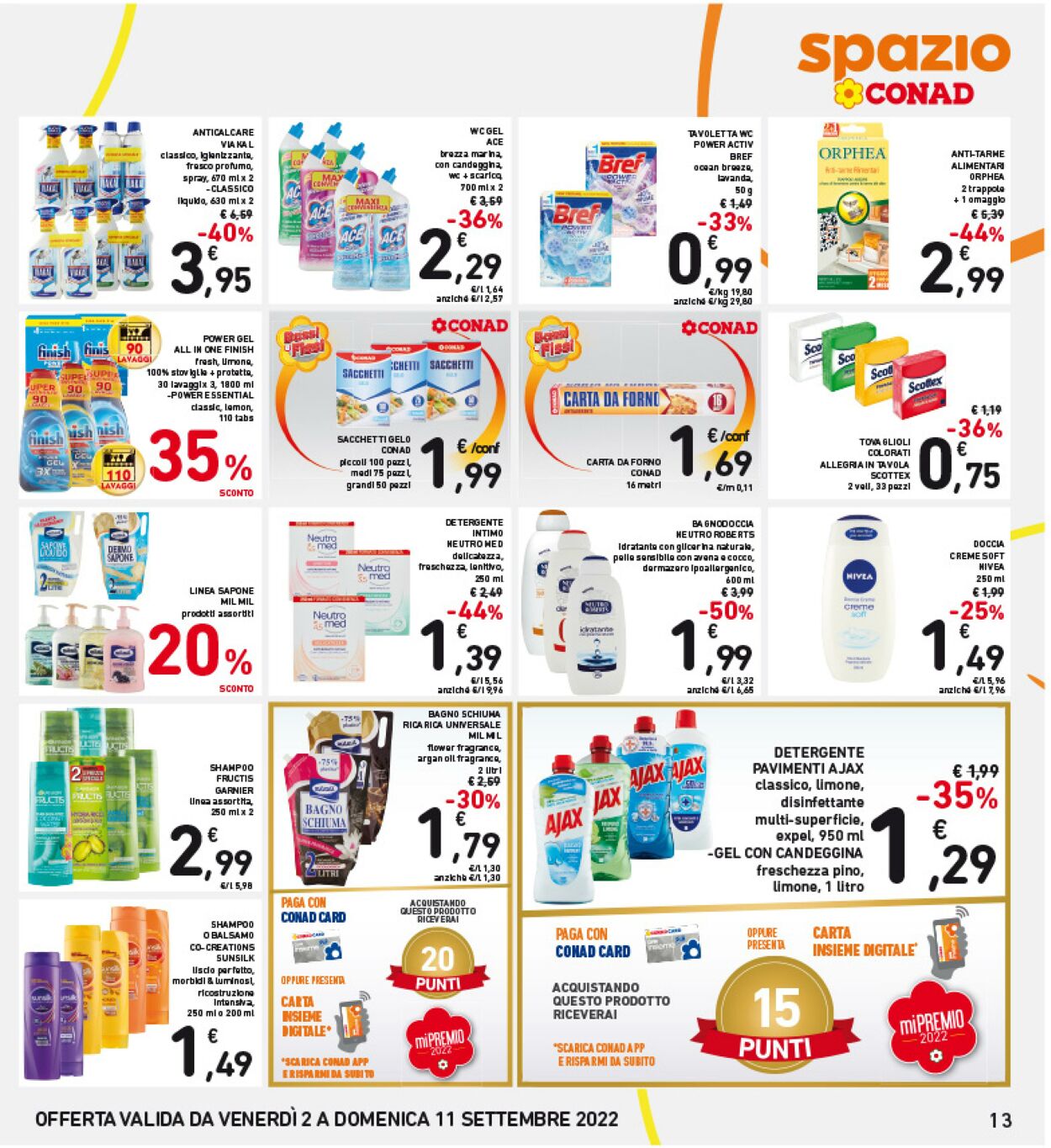 Volantino Conad 02.09.2022 - 11.09.2022