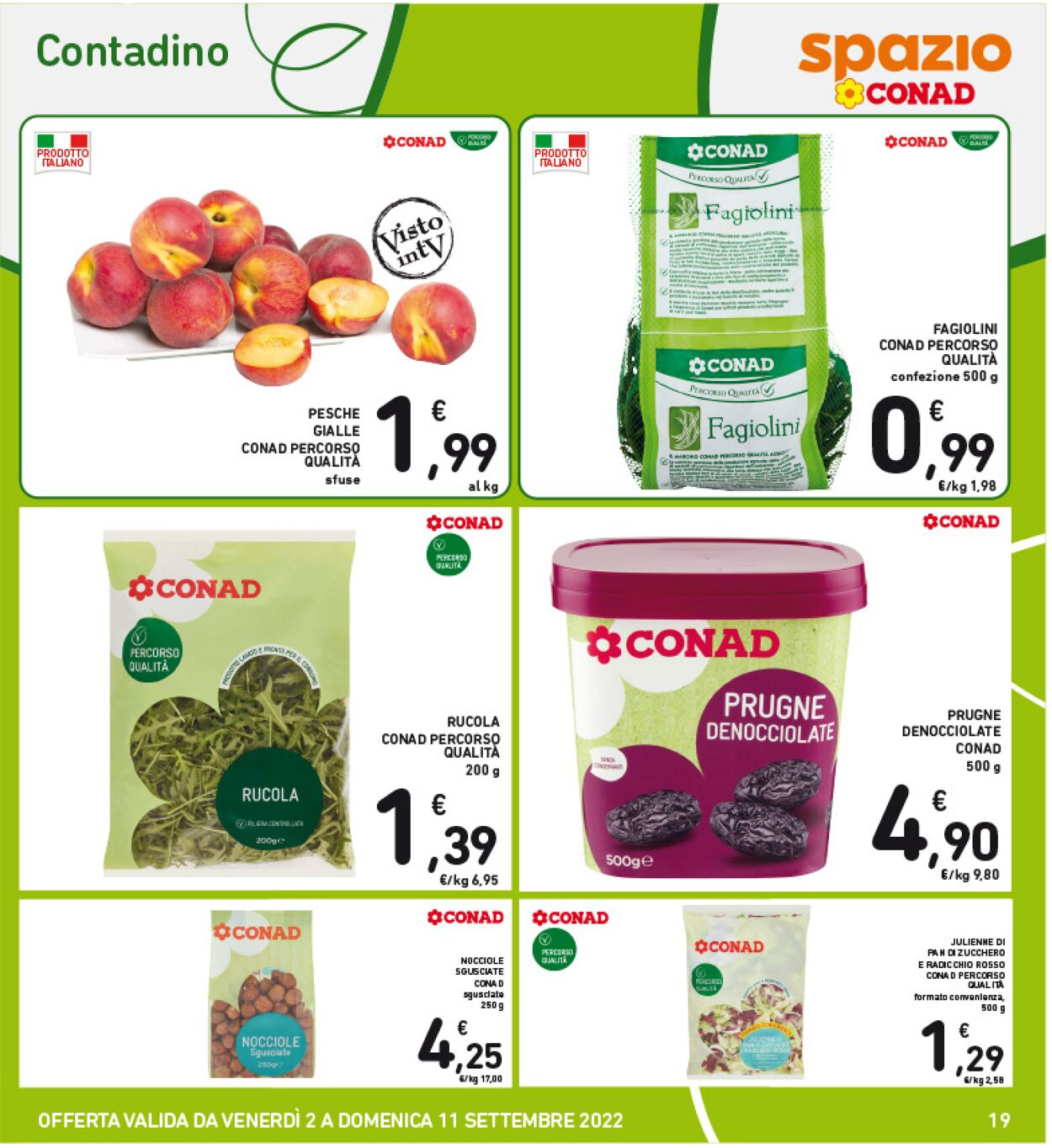 Volantino Conad 02.09.2022 - 11.09.2022