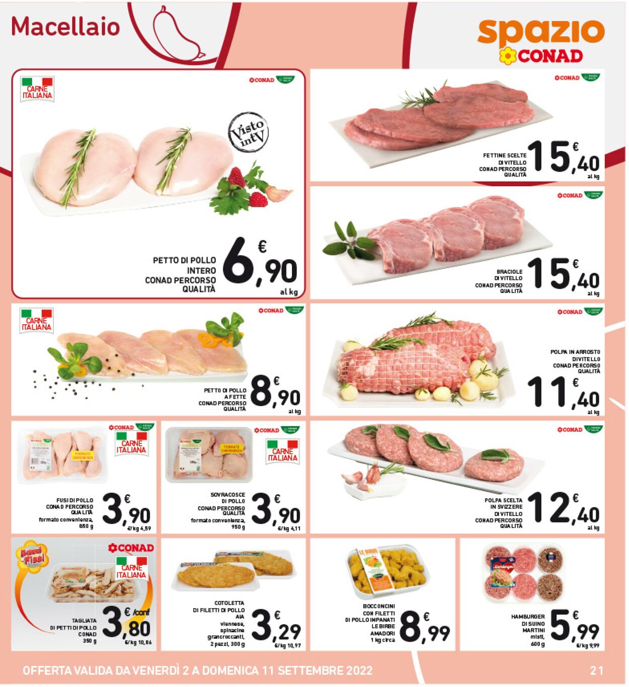 Volantino Conad 02.09.2022 - 11.09.2022