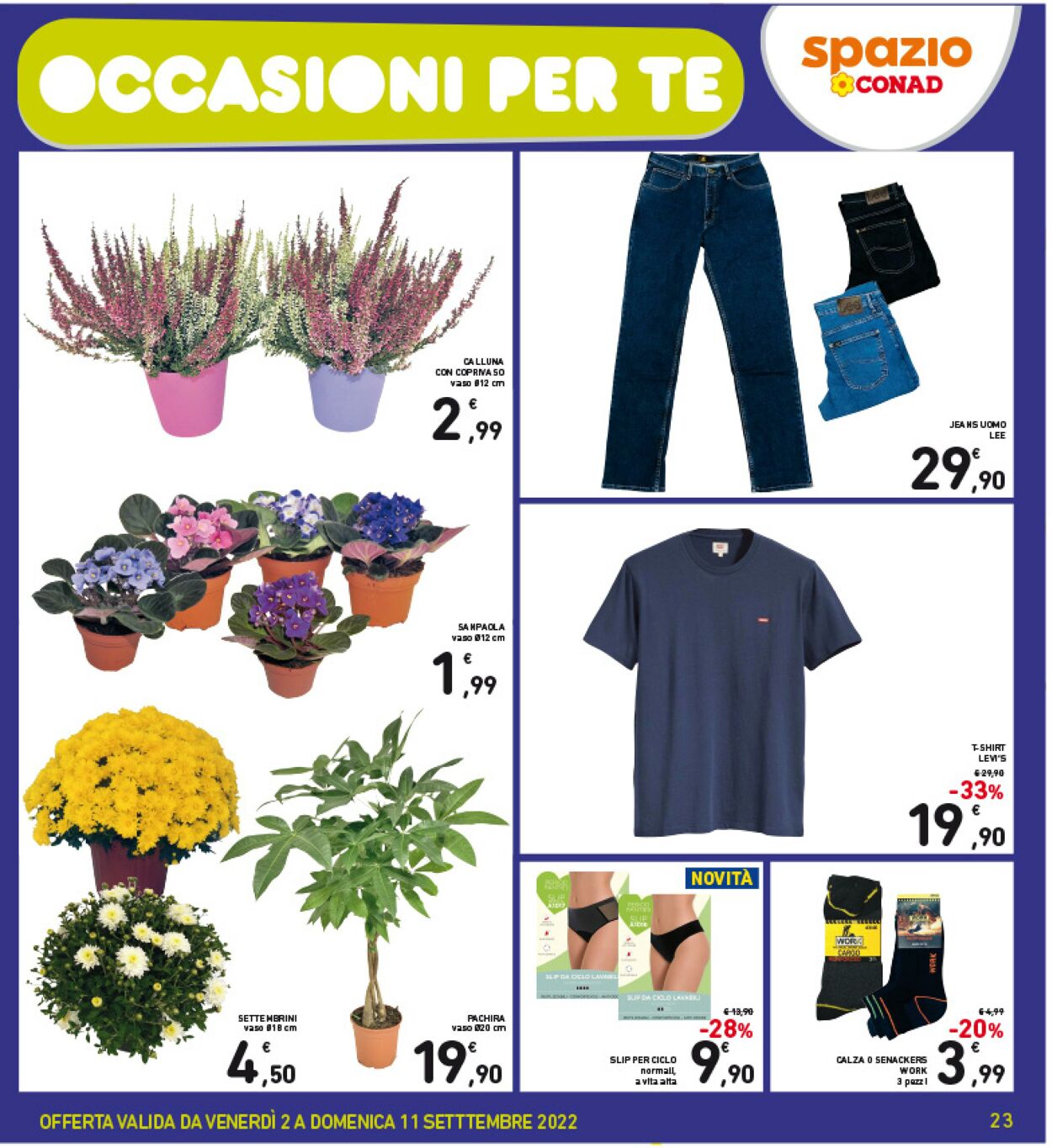 Volantino Conad 02.09.2022 - 11.09.2022