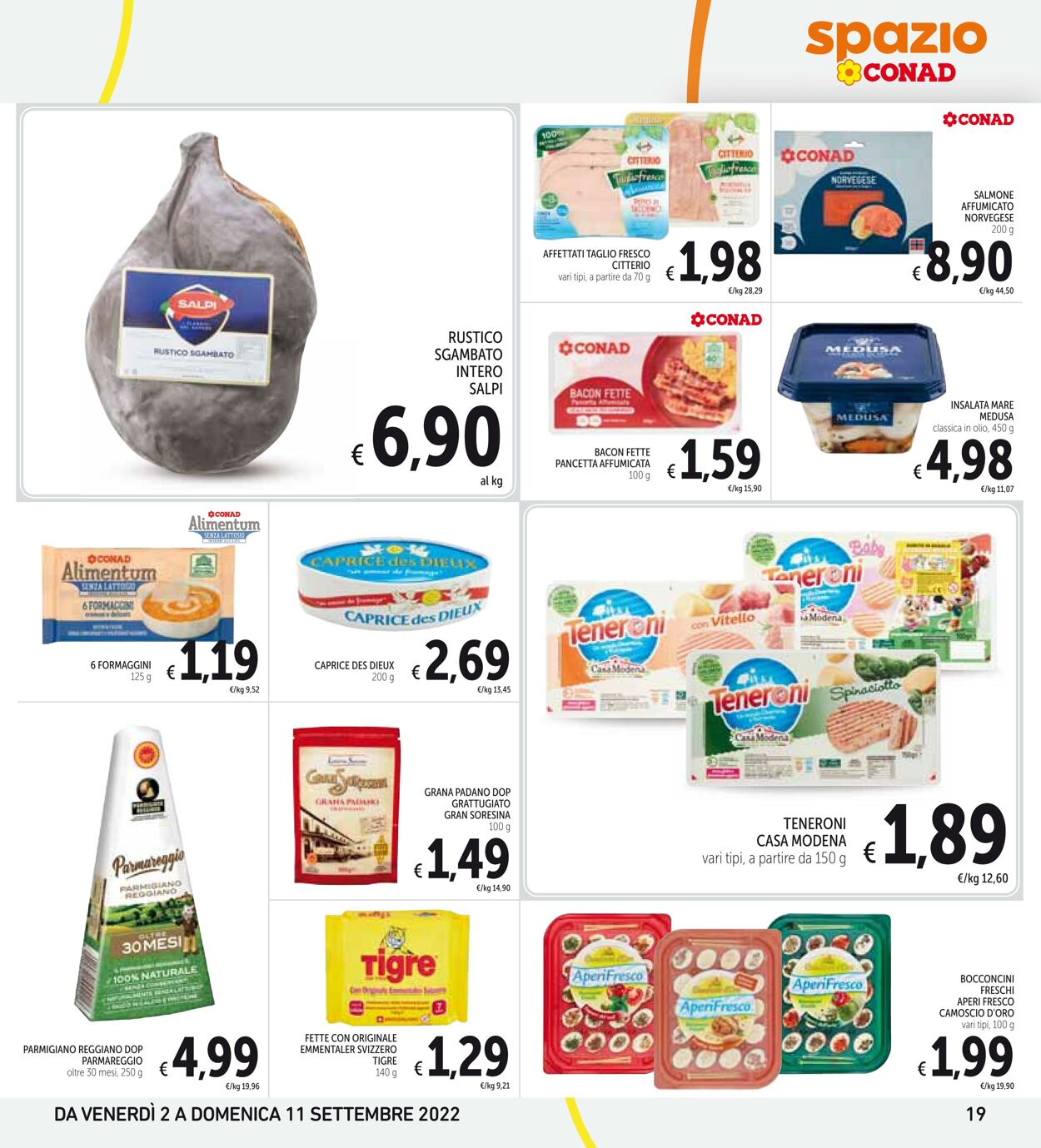 Volantino Conad 02.09.2022 - 11.09.2022