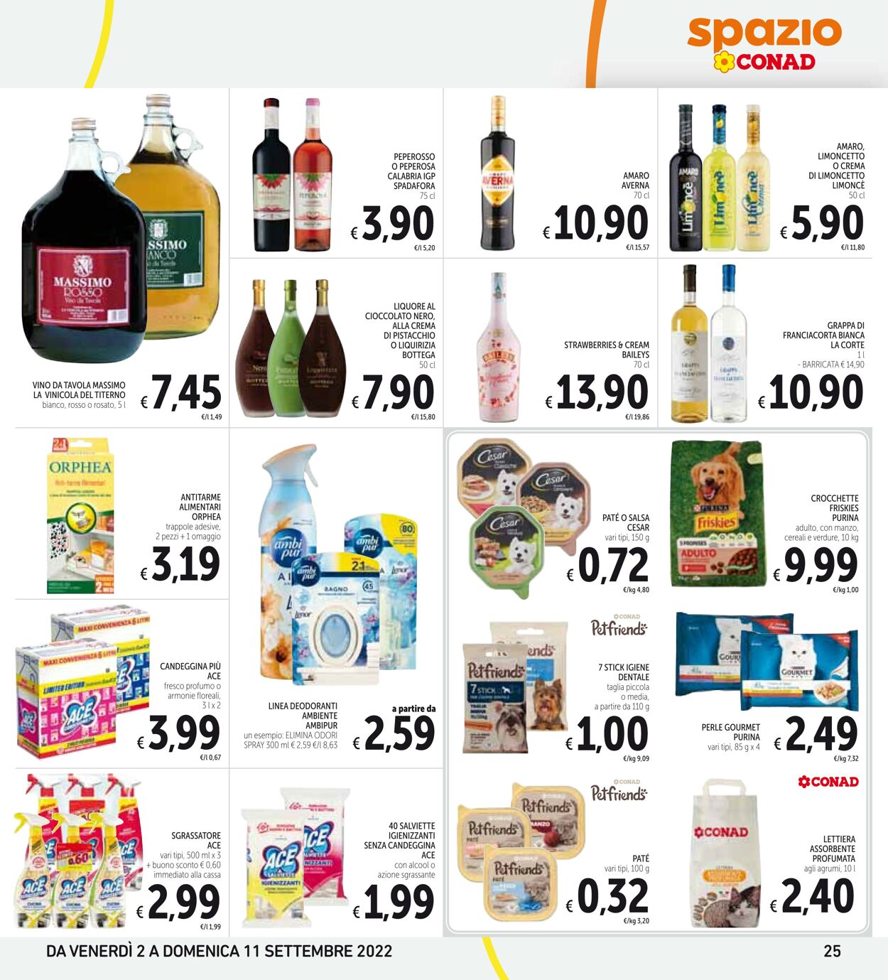 Volantino Conad 02.09.2022 - 11.09.2022