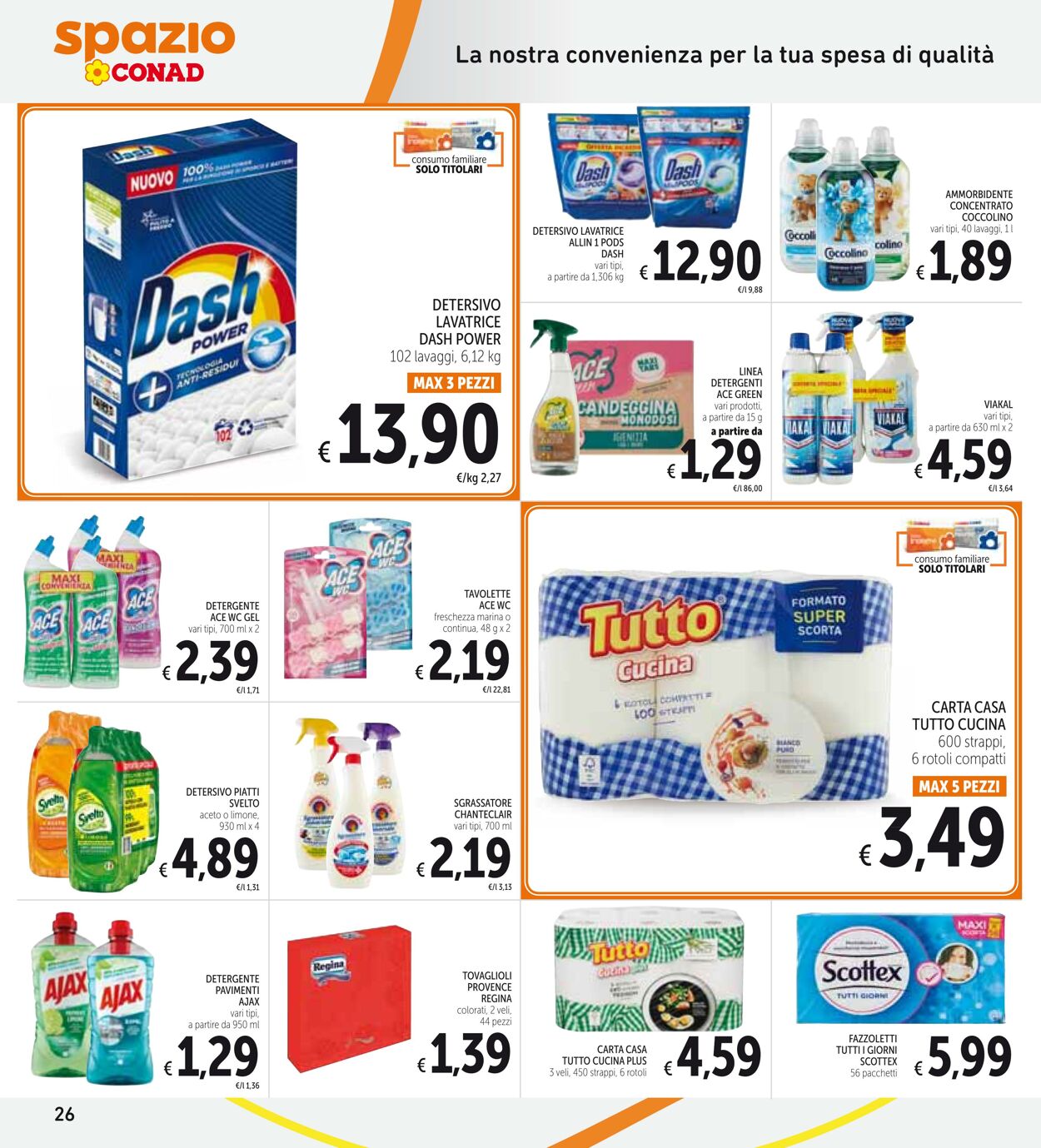 Volantino Conad 02.09.2022 - 11.09.2022