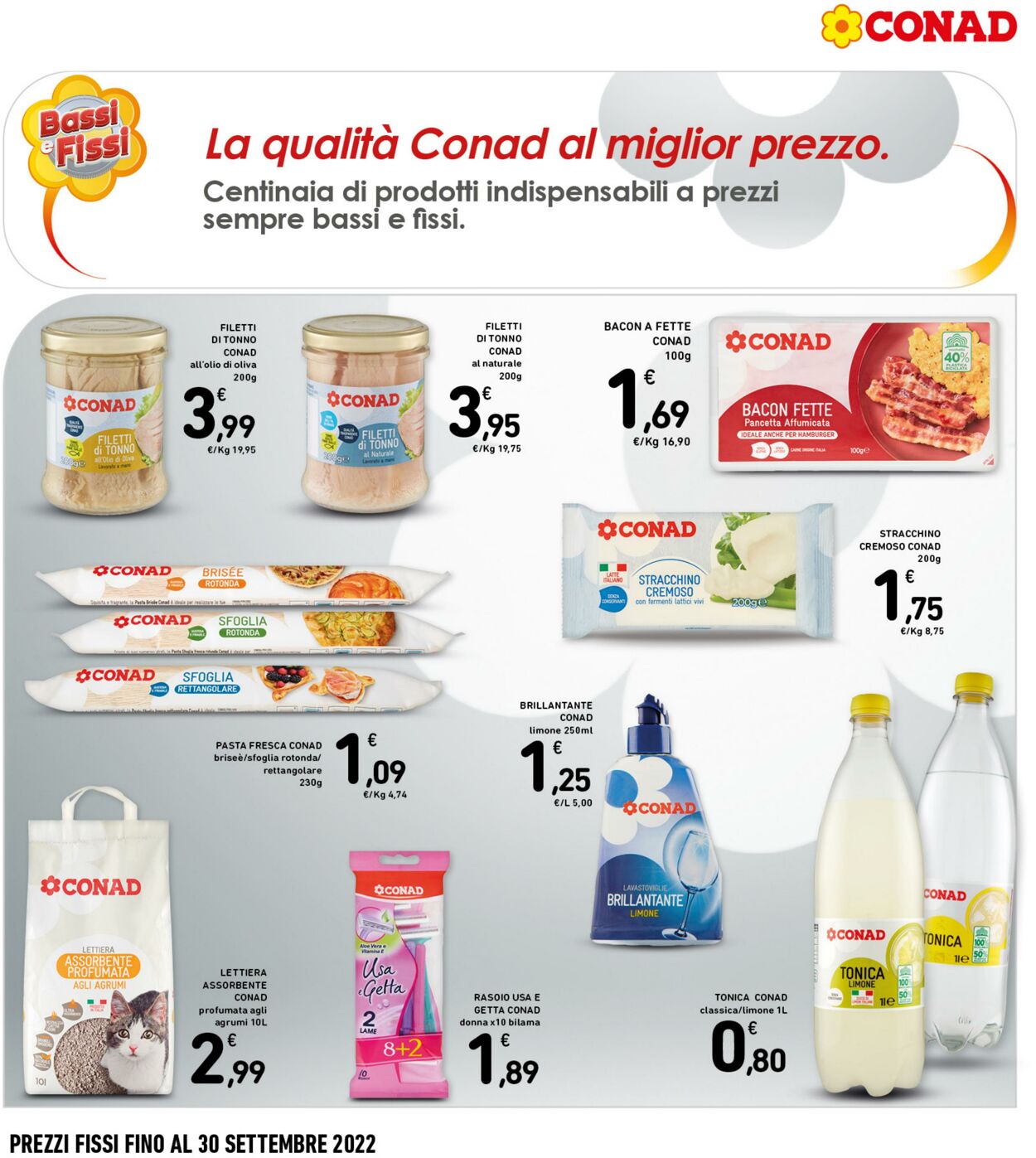 Volantino Conad 02.09.2022 - 11.09.2022