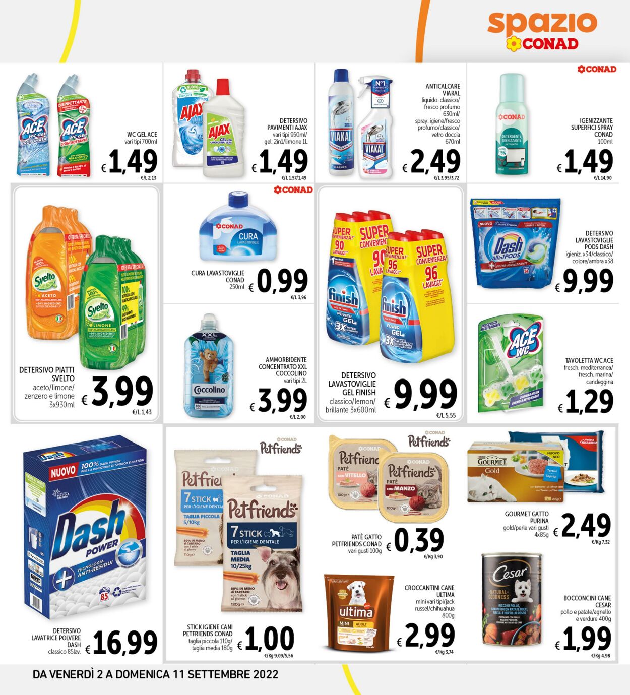 Volantino Conad 02.09.2022 - 11.09.2022