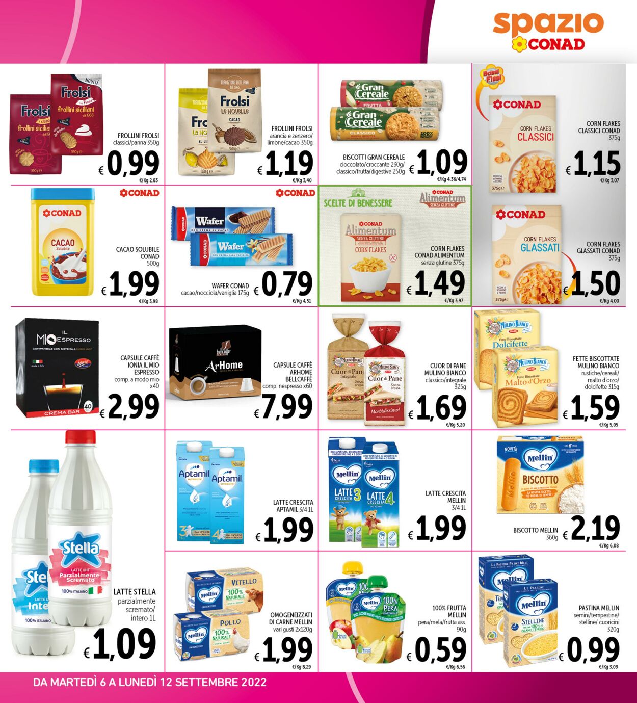 Volantino Conad 06.09.2022 - 12.09.2022