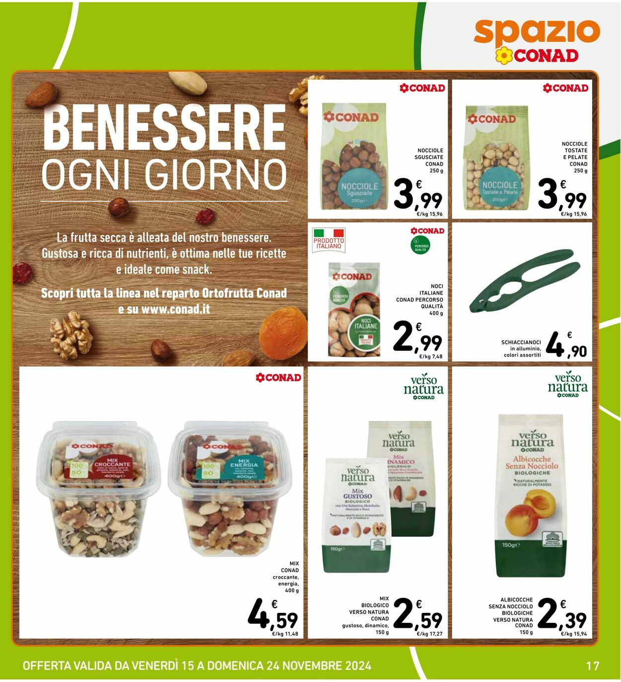 Volantino Conad 15.11.2024 - 24.11.2024