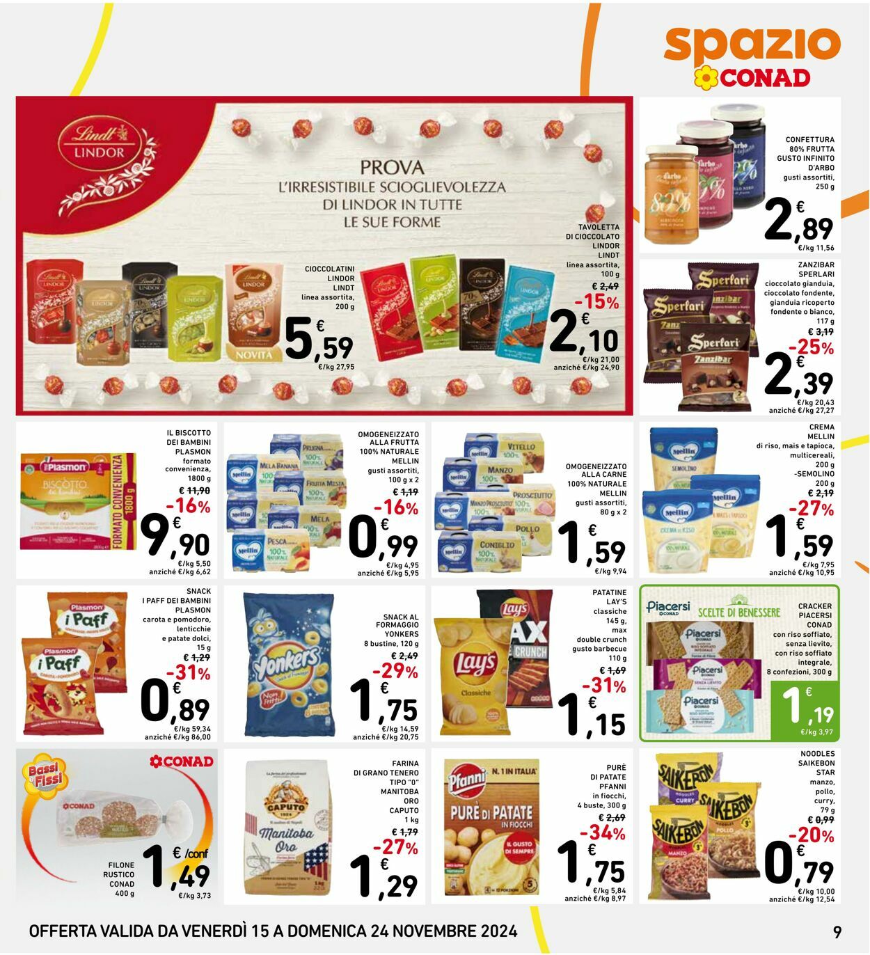 Volantino Conad 15.11.2024 - 24.11.2024