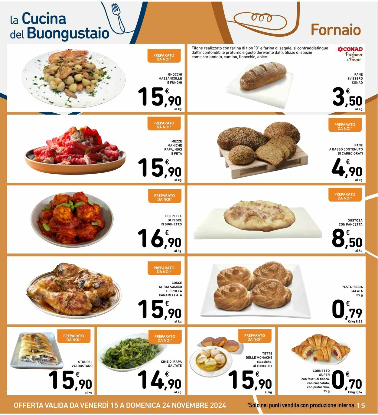 Volantino Conad 15.11.2024 - 24.11.2024